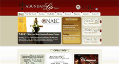 Desktop Screenshot of abundantlifehilliard.org